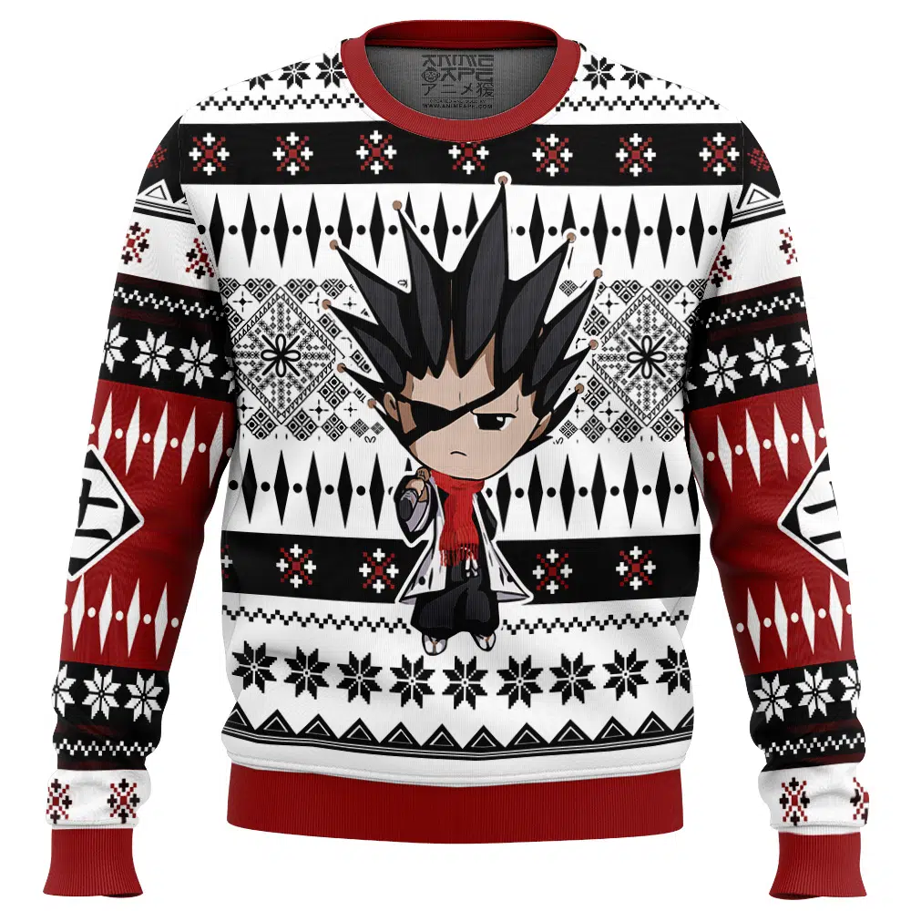 Chibi Kenpachi Zaraki Bleach Ugly Christmas Sweater