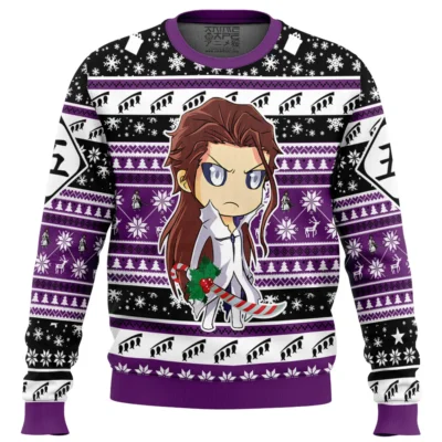 Chibi Sousuke Aizen Bleach Ugly Christmas Sweater