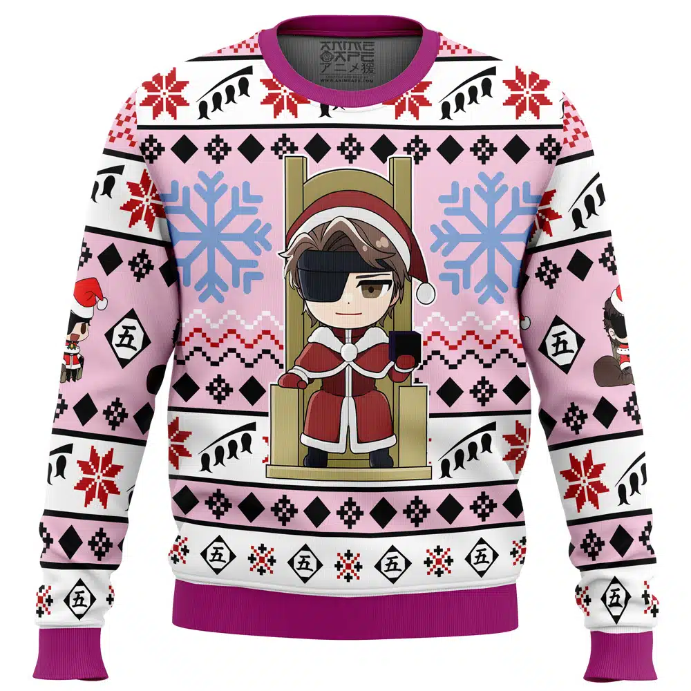 Christmas Chibi Aizen Bleach Ugly Christmas Sweater