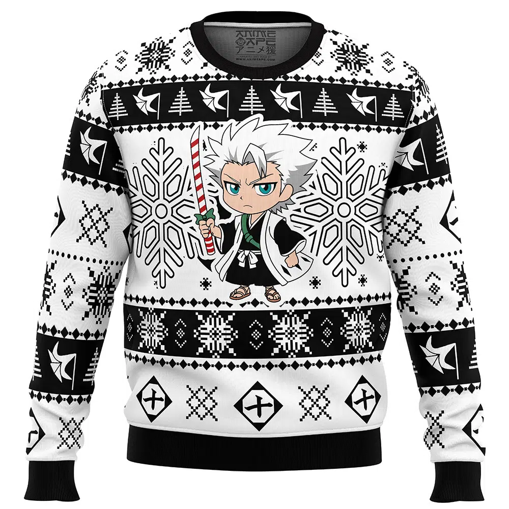 Christmas Chibi Hitsugaya Bleach Ugly Christmas Sweater