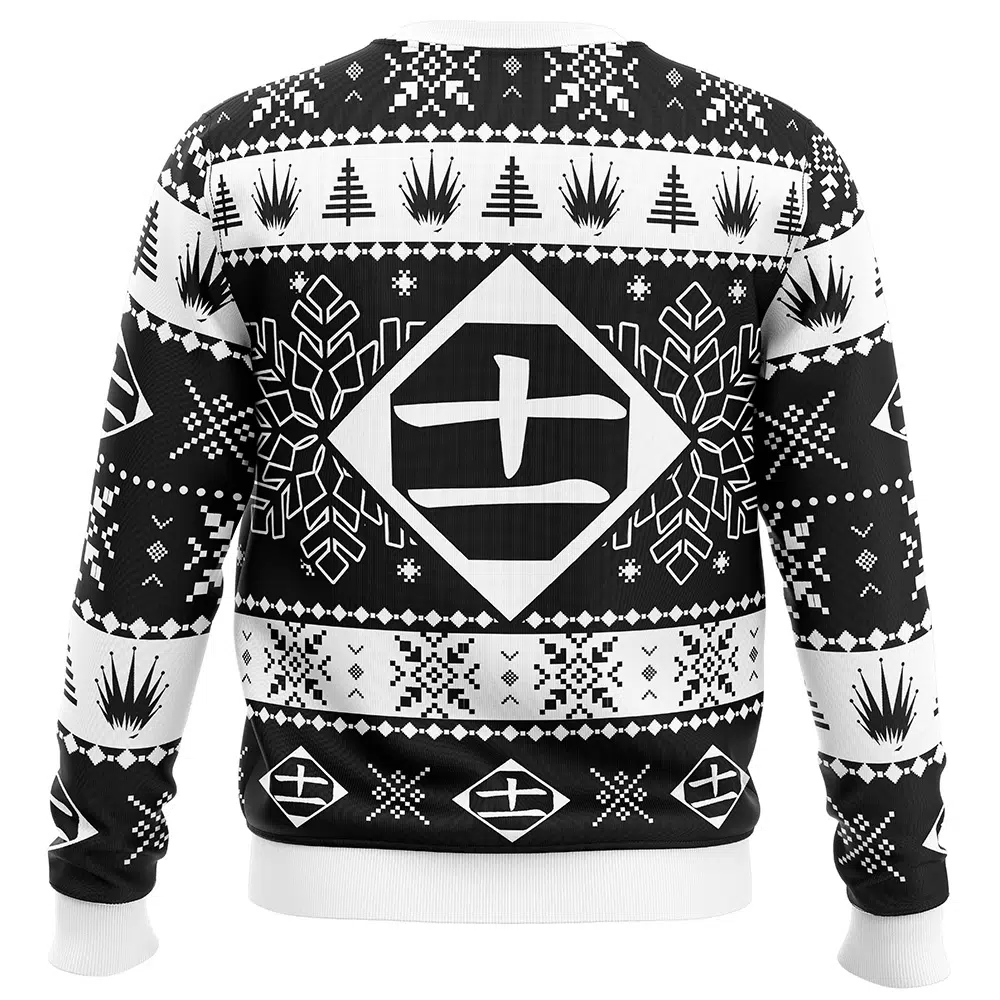 Christmas Chibi Kenpachi Bleach Ugly Christmas Sweater - Image 2