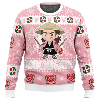Christmas Chibi Shunsui Bleach Ugly Christmas Sweater
