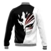Ichigo Hollow Bleach Varsity Jacket 3L BACK Mockup - Bleach AU Store