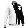 Ichigo Hollow Bleach Varsity Jacket 3L F LEFT Mockup - Bleach AU Store