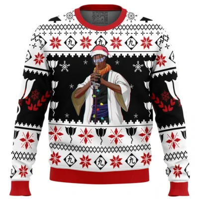 Kaname Tosen Bleach Ugly Christmas Sweater