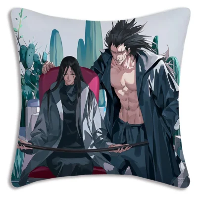 Yoruichi Bleach Shadow Throw Pillow