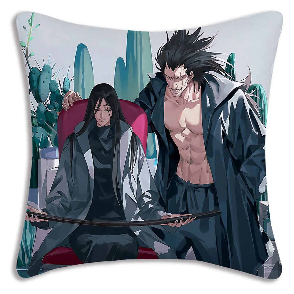 Yoruichi Bleach Shadow Throw Pillow