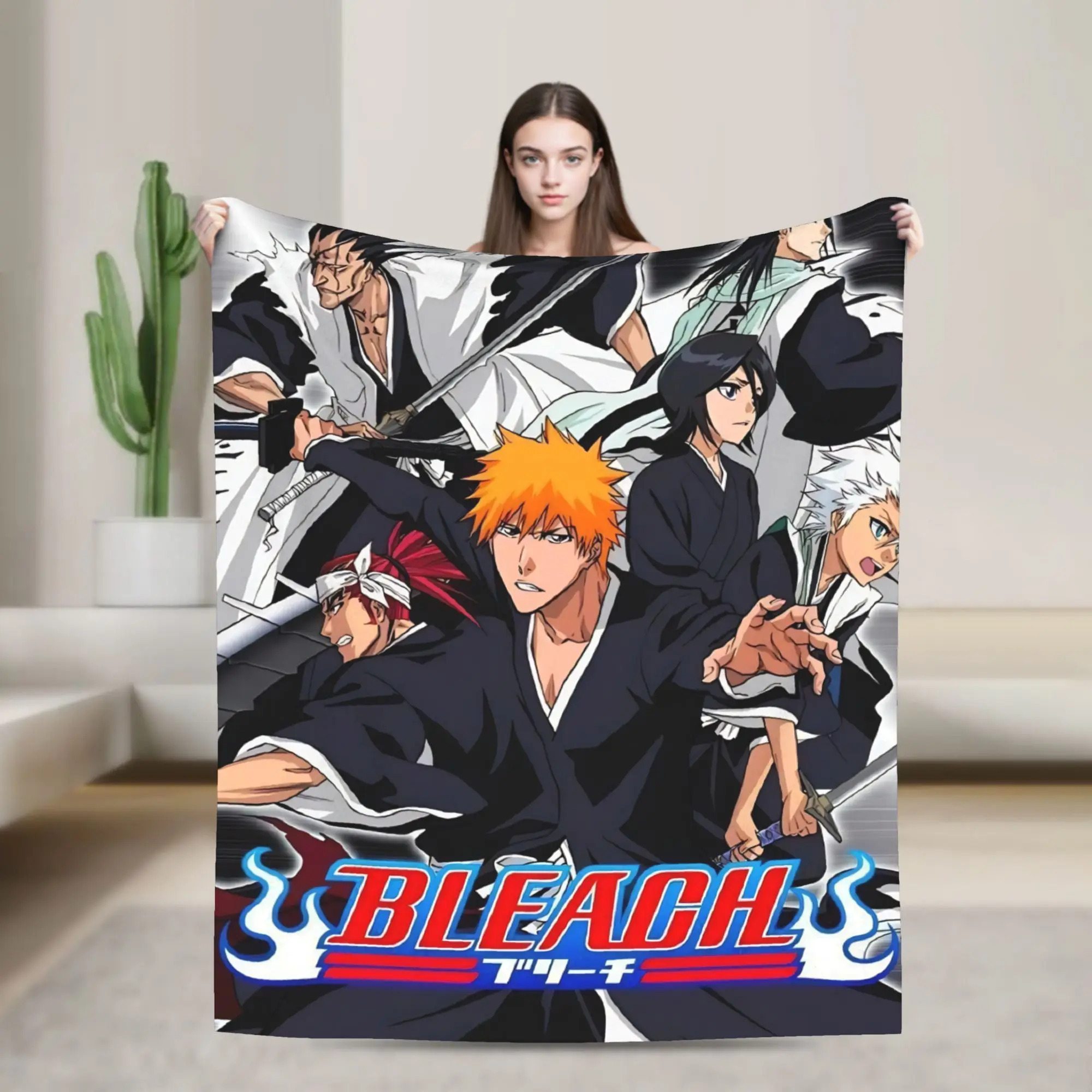 Renji Abarai Bleach Dynamic Blanket