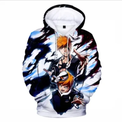 Byakuya Sakura Noble 3D Hoodie