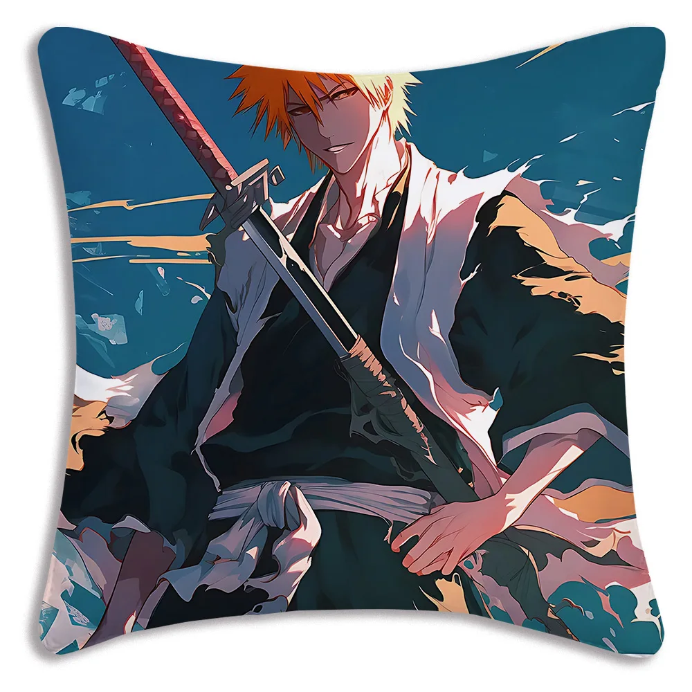 Bleach Sakura Byakuya Throw Pillow