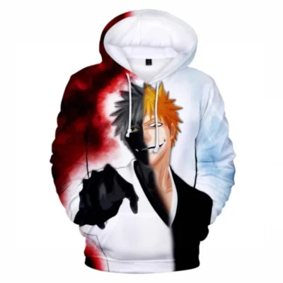 Grimmjow Savage Hollow 3D Hoodie