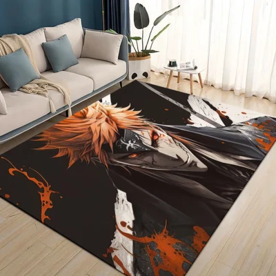 Rukia Kuchiki Bleach Elegant Rug