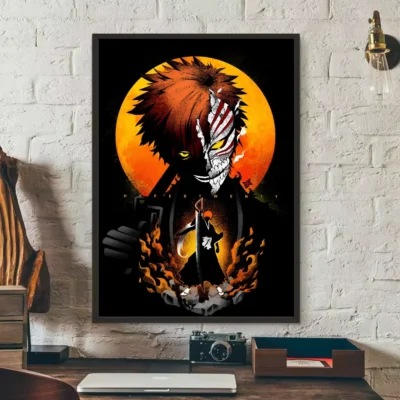 Bleach Ruthless Kenpachi Wall Art