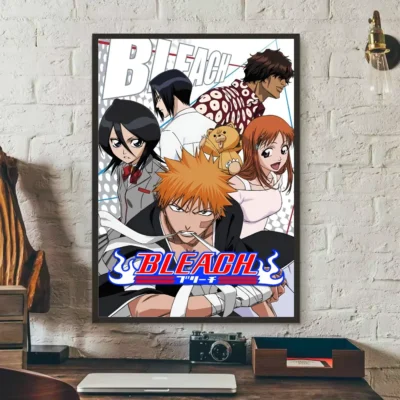 Bleach Chilling Toshiro Wall Art