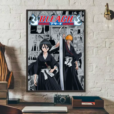 Bleach Serene Byakuya Wall Art