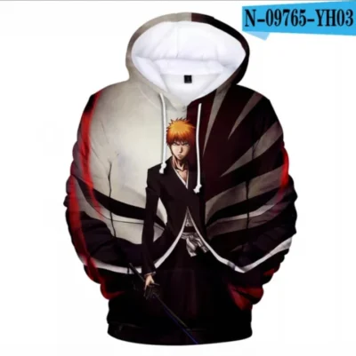 Elegant Rukia Snow Soul 3D Hoodie