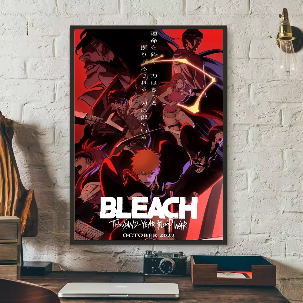Rukia Bleach Moonlit Wall Art