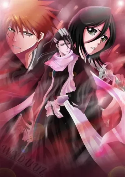 Bleach Ichigo Kurosaki Fierce Poster