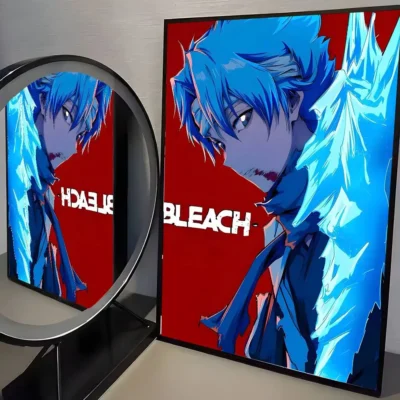 Bleach Swift Yoruichi Wall Art