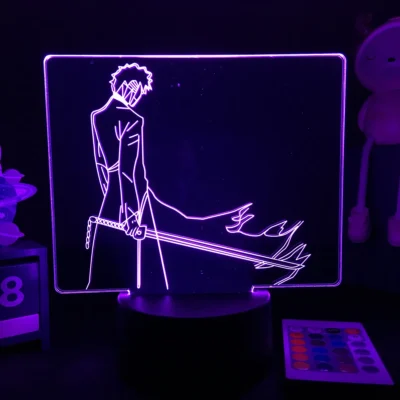 Bleach Shadowed Yoruichi LED Lamp