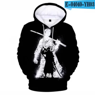 Ulquiorra Despair Silent 3D Hoodie