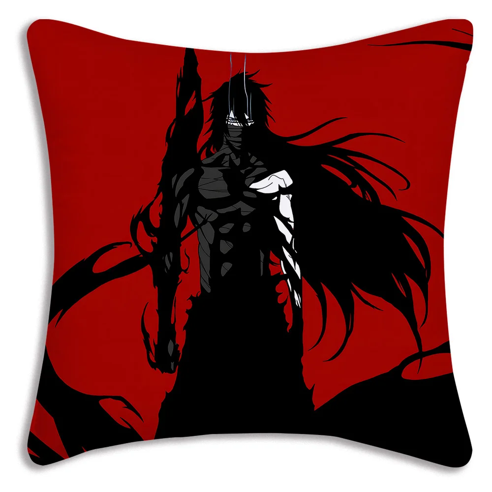 Bleach Fearless Kenpachi Throw Pillow