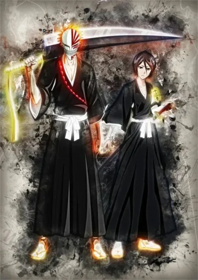 Kenpachi Zaraki Bleach Savage Poster