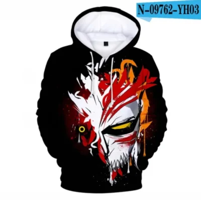 Hollow Ichigo Dark Power 3D Hoodie