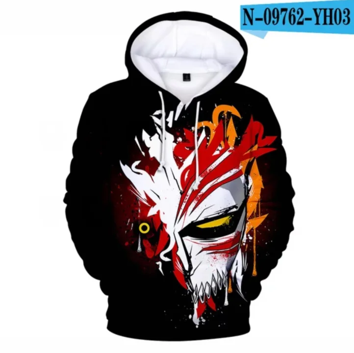Hollow Ichigo Dark Power 3D Hoodie