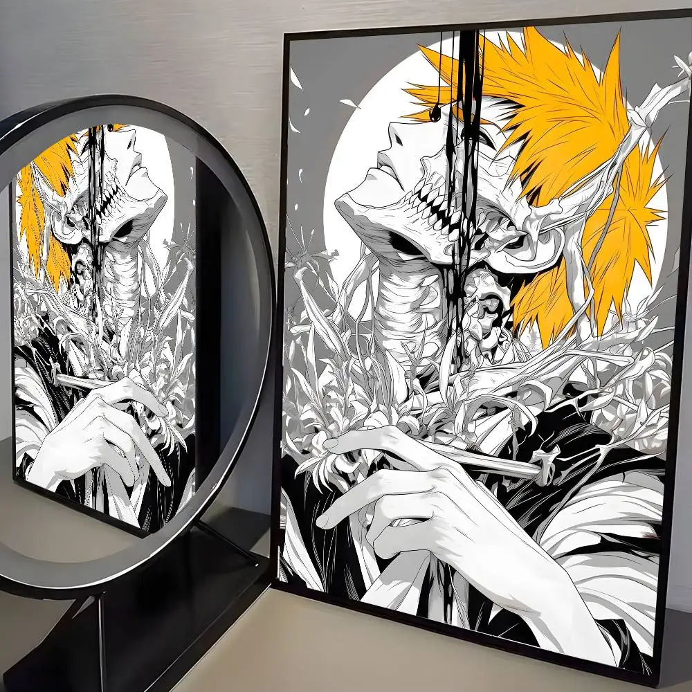 Yoruichi Bleach Shadow Wall Art