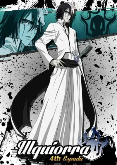 Rukia Kuchiki Bleach Elegant Poster