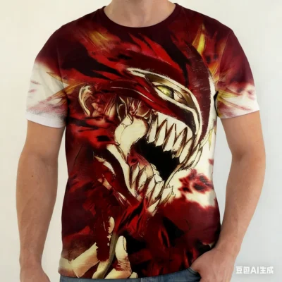 Dark Aizen Godlike Vision 3D T-Shirt