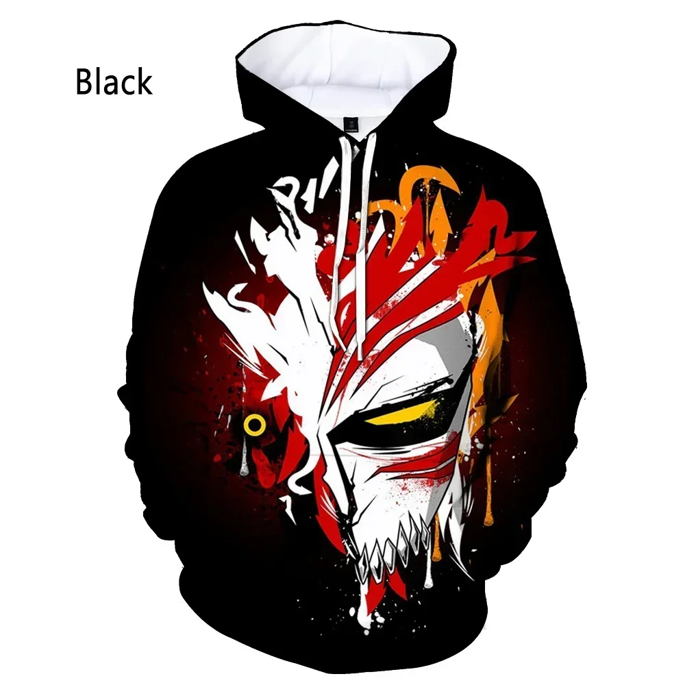 Burning Ichigo Soul Reaper 3D Hoodie