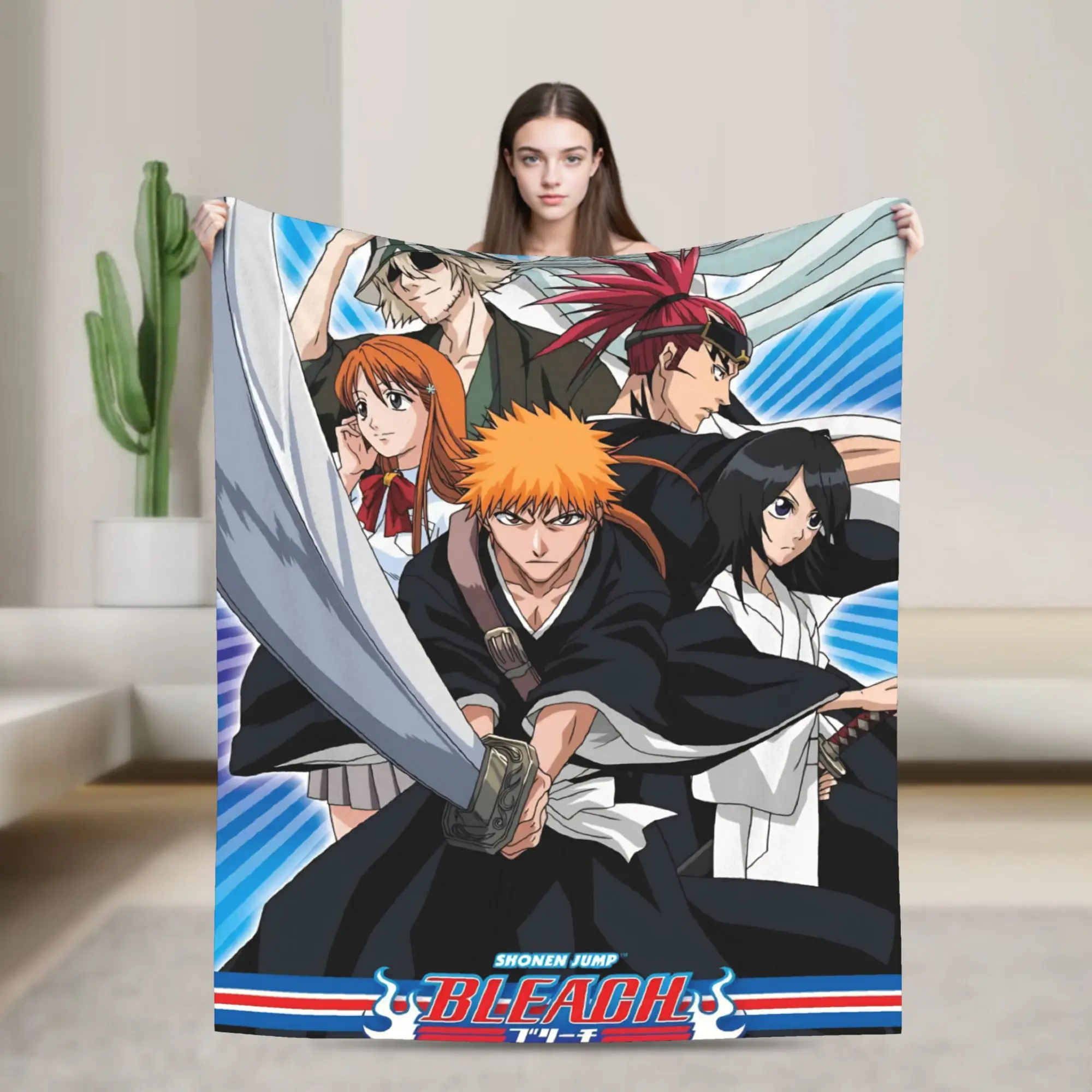 Bleach Yoruichi Thunderous Blanket