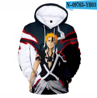 Noble Byakuya Blade Spirit 3D Hoodie