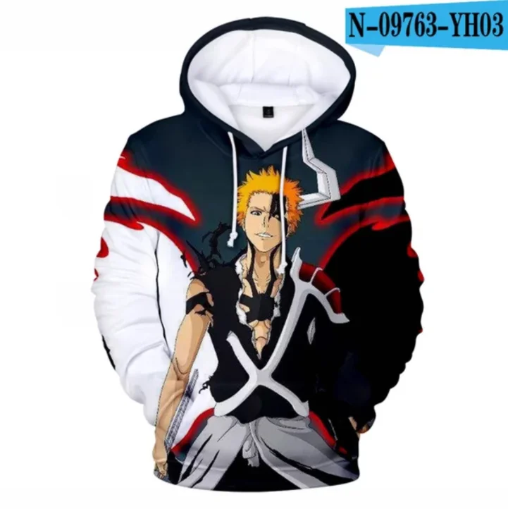 Noble Byakuya Blade Spirit 3D Hoodie