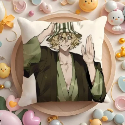 Bleach Loyal Renji Throw Pillow