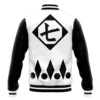 Sajin Komamura Bleach Varsity Jacket BACK Mockup - Bleach AU Store