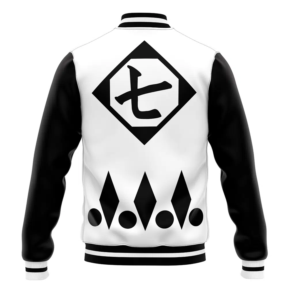 Sajin Komamura Bleach Varsity Jacket - Image 4