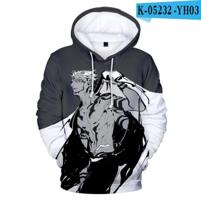 Dark Aizen Godlike Vision 3D Hoodie