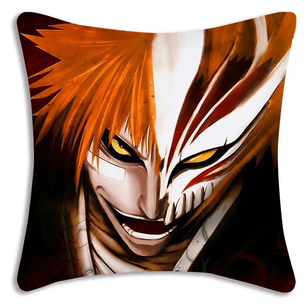 Bleach Winter Toshiro Throw Pillow