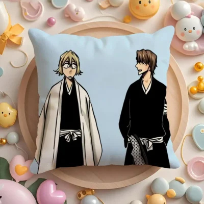 Aizen Bleach Supreme Throw Pillow