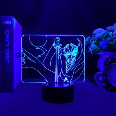 Toshiro Bleach Icy LED Lamp