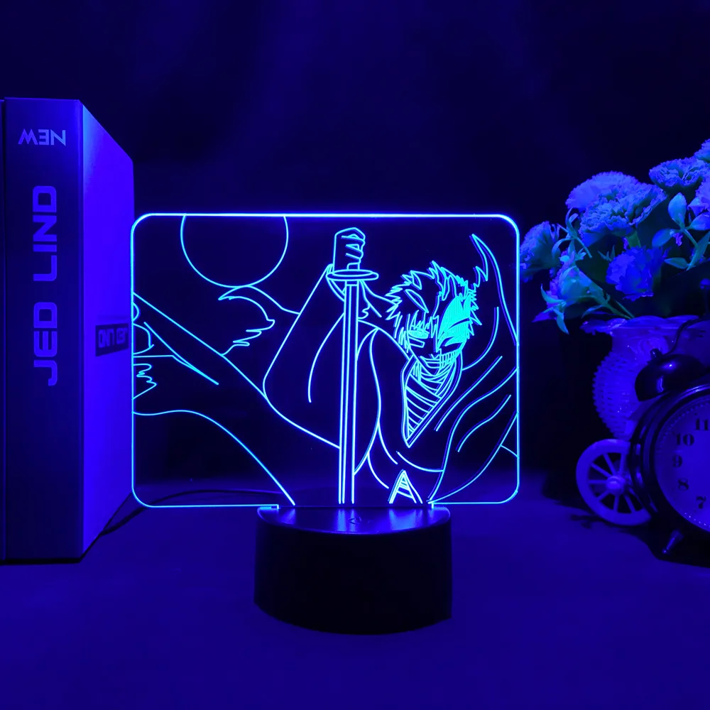 Toshiro Bleach Icy LED Lamp