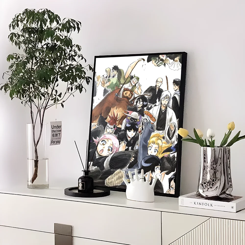 Rukia Bleach Snowfall Wall Art