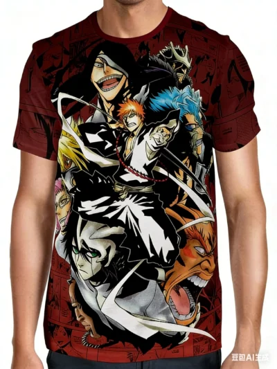 Yoruichi Flash Thunder Bold 3D T-Shirt