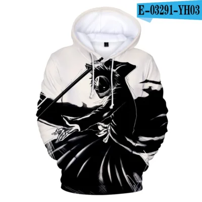 Savage Kenpachi Battle Rage 3D Hoodie