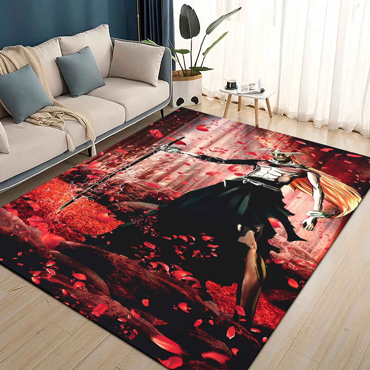 Byakuya Kuchiki Bleach Noble Rug