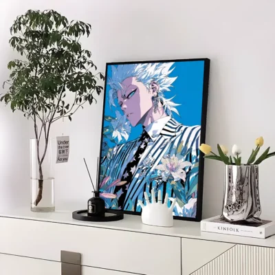 Toshiro Bleach Frost Wall Art