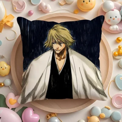 Ichigo Bleach Bankai Throw Pillow